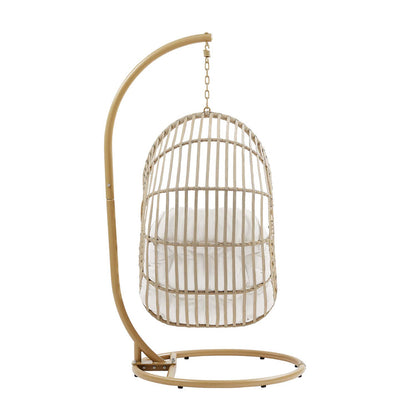 Amalie Wicker Rattan Outdoor Patio Rattan Swing Chair - Default Title