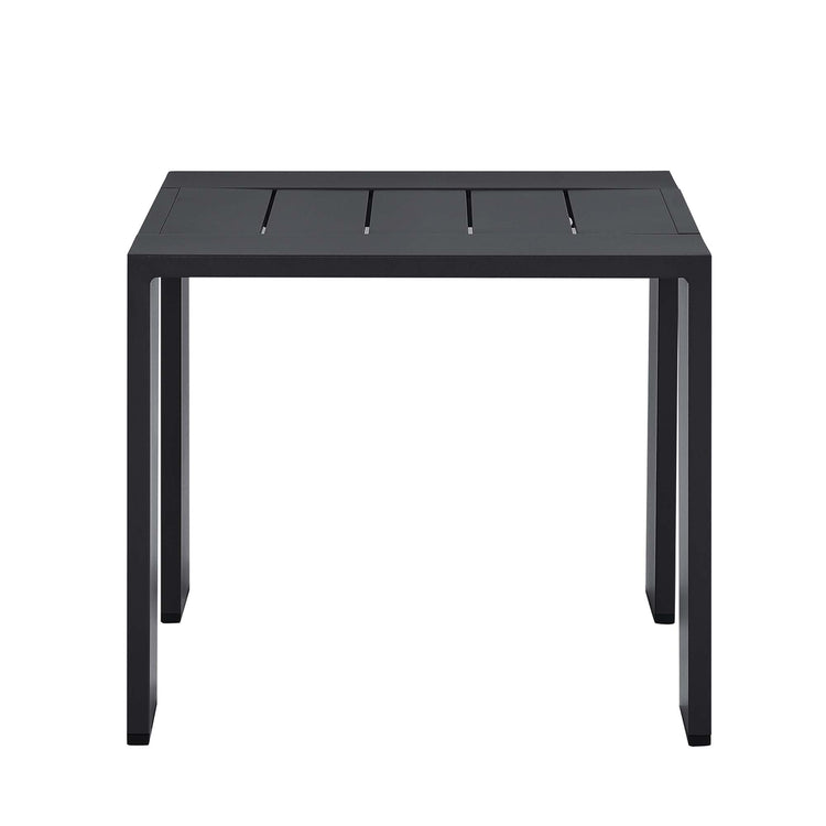 Tahoe Outdoor Patio Powder-Coated Aluminum End Table - Default Title