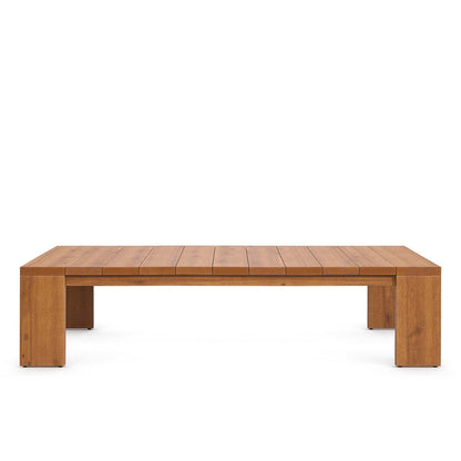 Tahoe 5-Piece Outdoor Patio Acacia Wood Furniture Set - Natural Cocoa