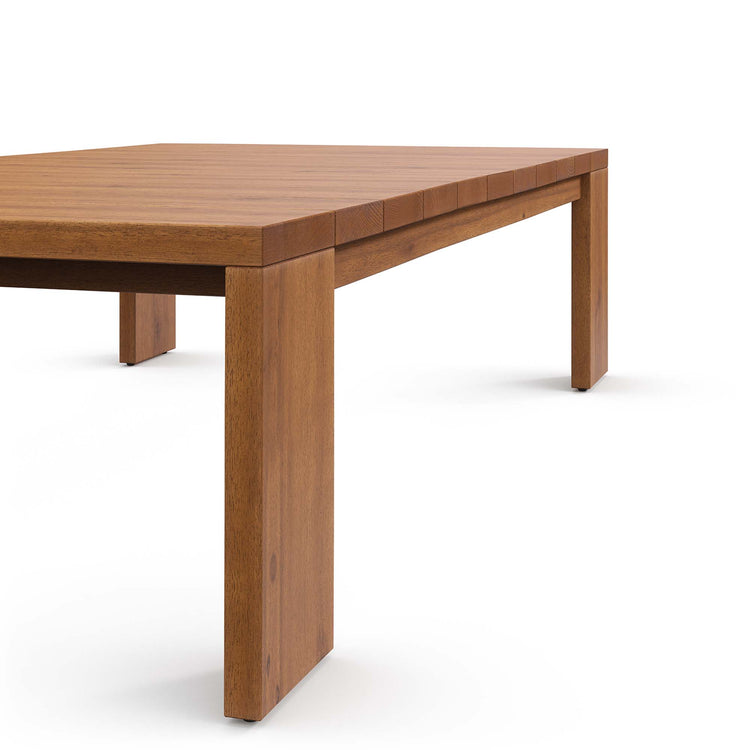 Tahoe Outdoor Patio Acacia Wood Coffee Table - Default Title