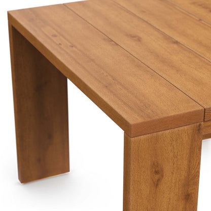 Tahoe Outdoor Patio Acacia Wood Side Table - Default Title