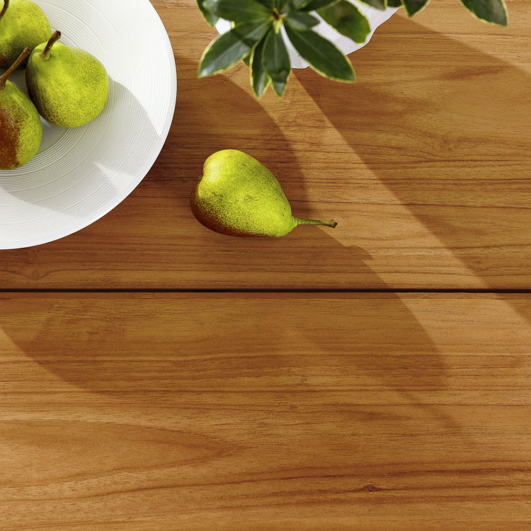 Vienna 46" Square Outdoor Patio Teak Wood Dining Table - Default Title
