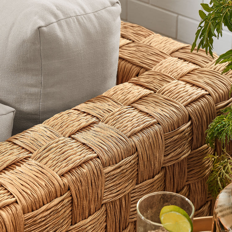 Thames Outdoor Patio Wicker Outdoor Patio Rattan Armchair - Default Title