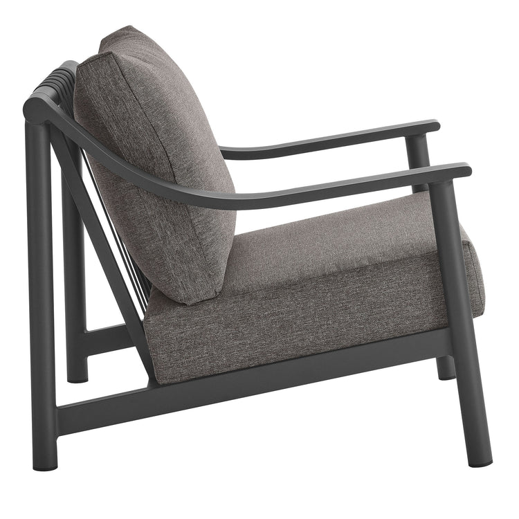 Terrace 4-Piece Outdoor Patio Aluminum Furniture Set - Default Title