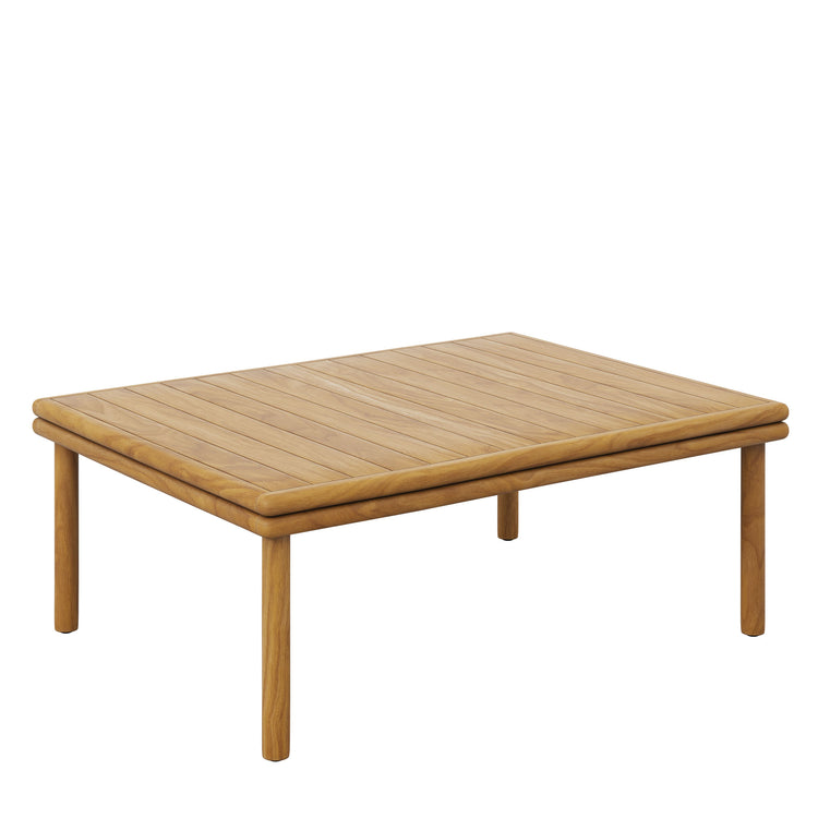 Wren Outdoor Patio Teak Wood Coffee Table - Default Title