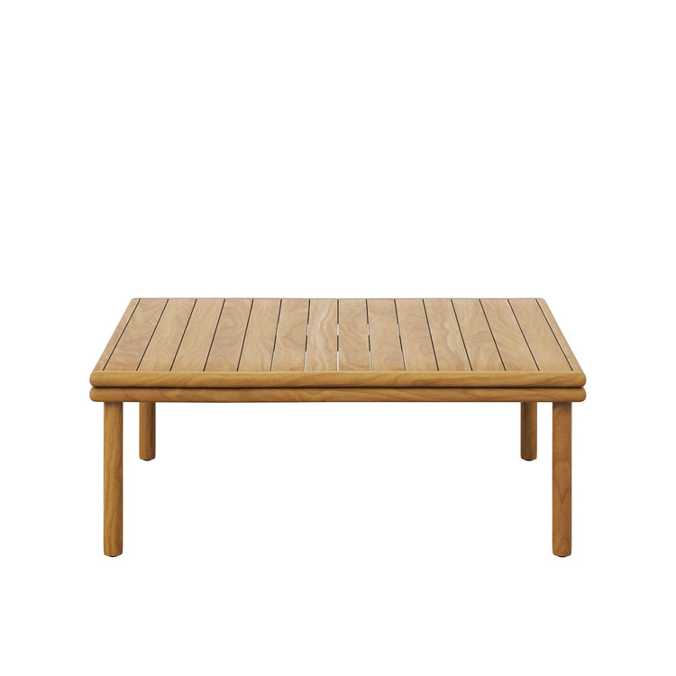 Wren Outdoor Patio Teak Wood Coffee Table - Default Title