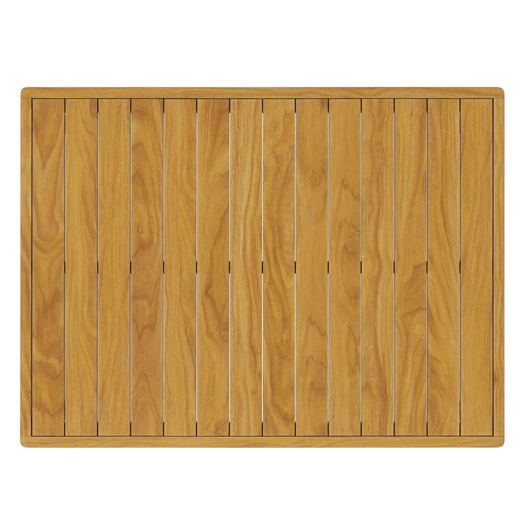Wren Outdoor Patio Teak Wood Coffee Table - Default Title
