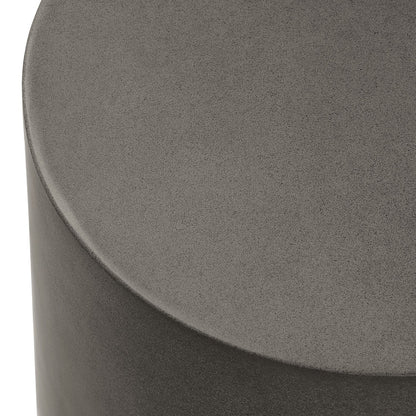Brion Indoor - Outdoor Patio Concrete 5 Piece Dining Table Set - Gray