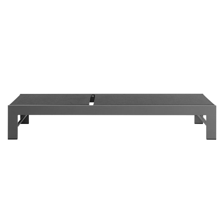 Tahoe Outdoor Patio Mesh and Aluminum Chaise Lounge - Default Title