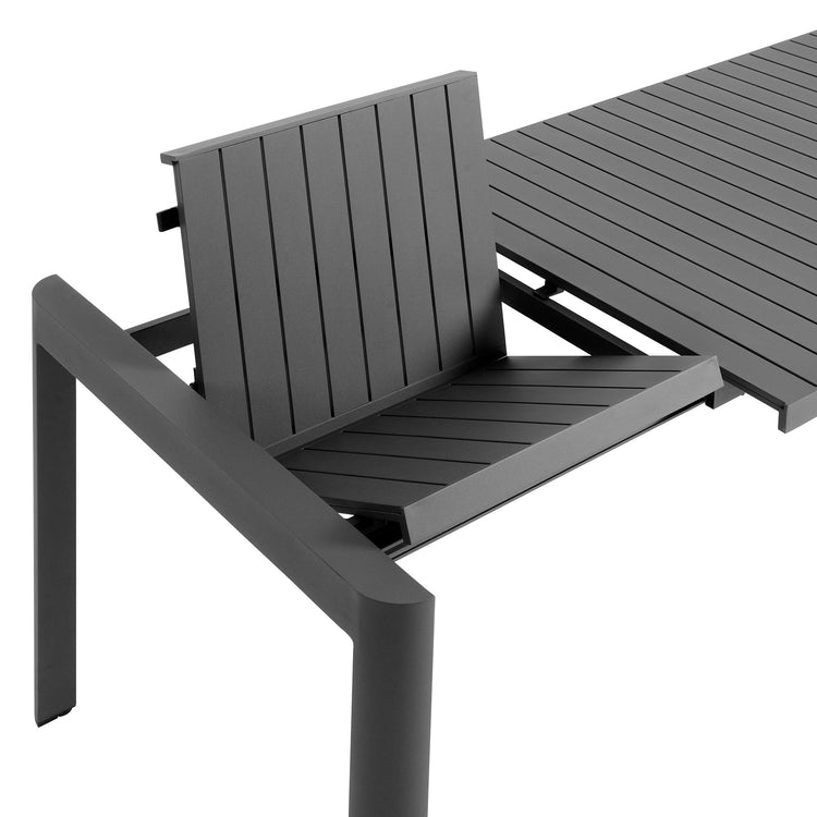 Tahoe Outdoor Patio Aluminum Extendable Dining Table - Default Title