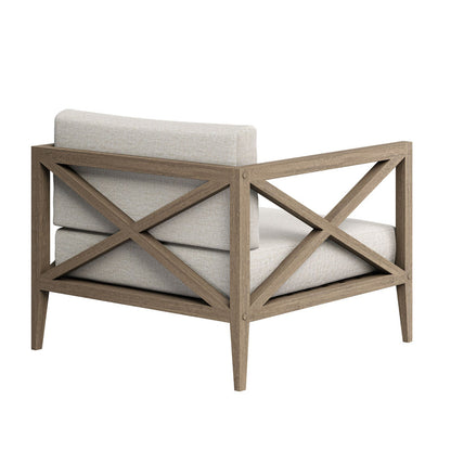 Northlake Outdoor Teak Armchair - Pebble