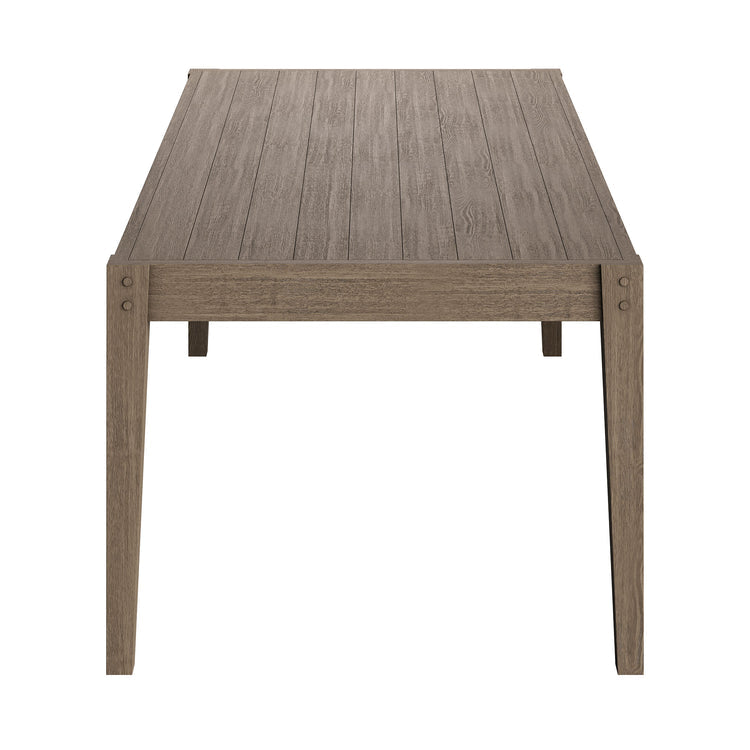 Northlake 7-Piece Outdoor Teak Wood Dining Set - Flint Gray