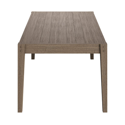 Northlake 7-Piece Outdoor Teak Wood Dining Set - Flint Gray