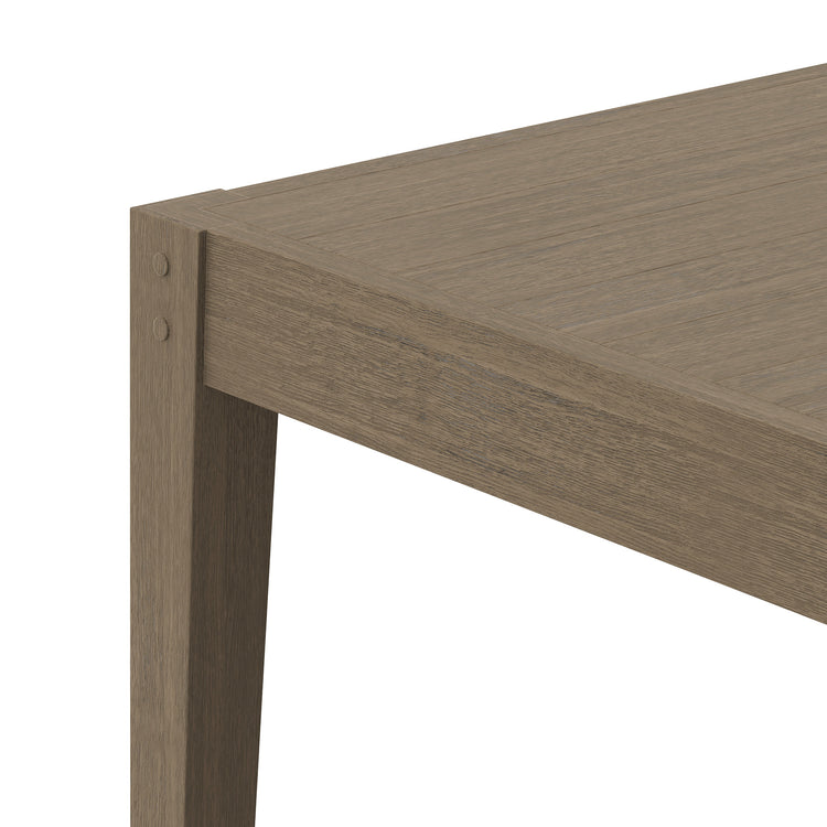 Northlake 83" Rectangular Outdoor Patio Teak Dining Table - Default Title