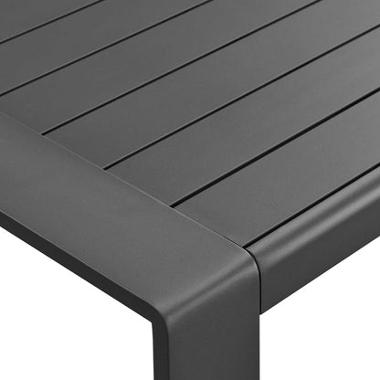 Lirienne Outdoor Patio Aluminum Coffee Table - Default Title