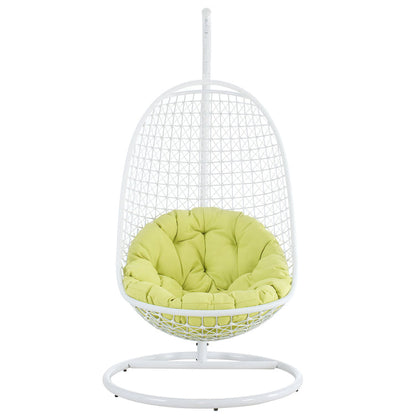 Encounter Swing Outdoor Patio Fabric Lounge Chair - Default Title