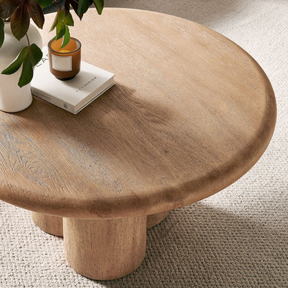 Tori 31 Inch Round Indoor and Outdoor Coffee Table