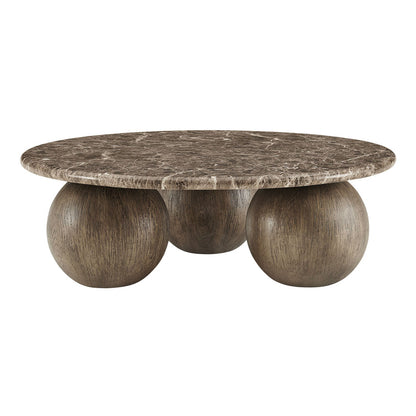 Pietra Indoor Outdoor Round Coffee Table - Default Title