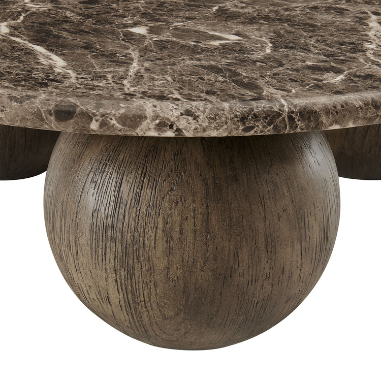 Pietra Indoor Outdoor Round Coffee Table - Default Title