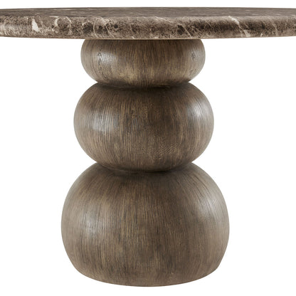 Pietra Indoor Outdoor Round Dining Table - Default Title