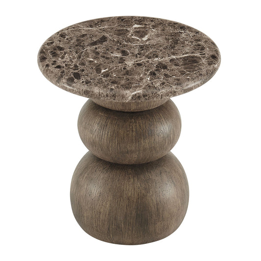 Pietra Indoor Outdoor Round Side Table - Default Title