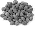 Premium Polished Lava Rock 13LB - Tumbled Gray Stone