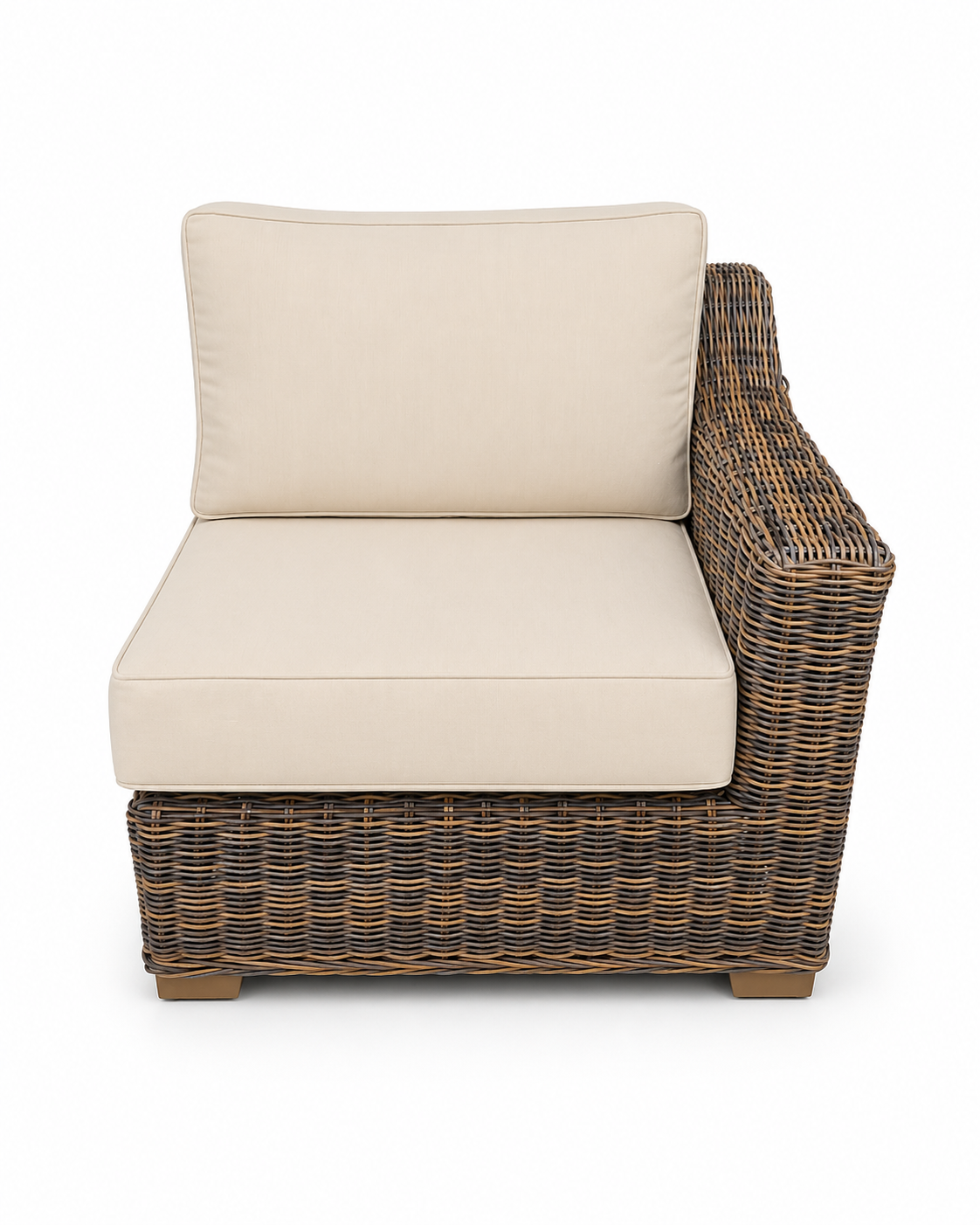 Seacoast Wicker Left-Arm Chair San Diego | Jr's Patio