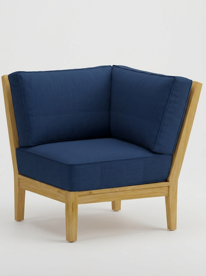 Mila Corner Sectional - Canvas Navy - Jrs Patio San Diego