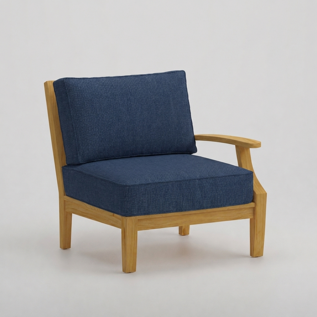 Mila Left-Arm Sectional - Spectrum Indigo - Jrs Patio San Diego