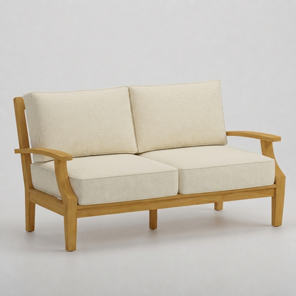 Mila Loveseat - Canvas Canvas - Jrs Patio San Diego