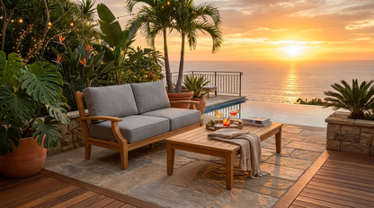 Mila Loveseat - Lifestyle - Jrs Patio San Diego