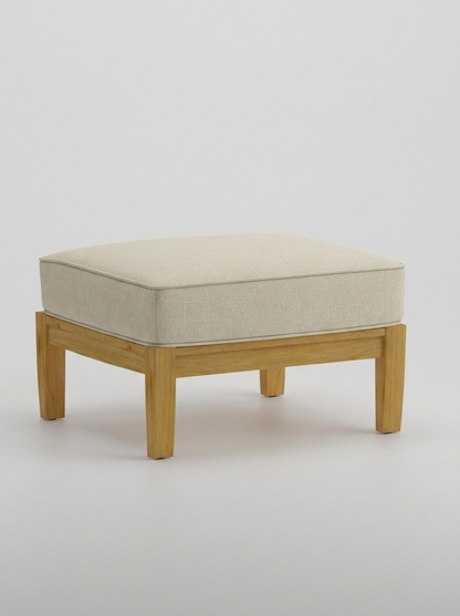 Mila Ottoman - Canvas Canvas - Jrs Patio San Diego
