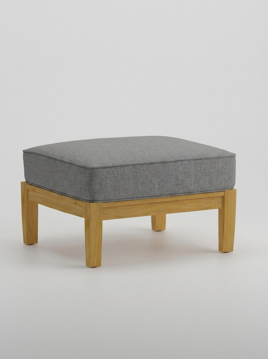 Mila Ottoman - Cast Slate - Jrs Patio San Diego