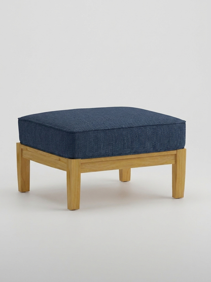 Mila Ottoman - Spectrum Indigo - Jrs Patio San Diego