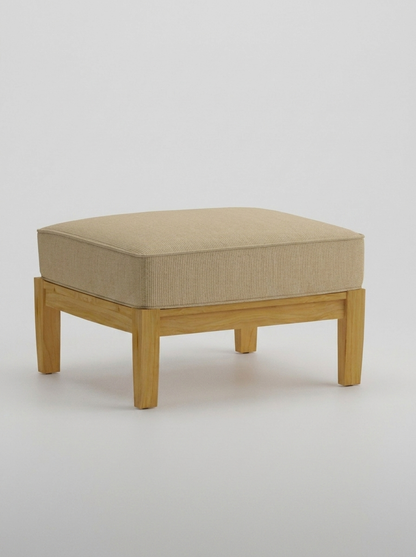 Mila Ottoman - Spectrum Sand - Jrs Patio San Diego