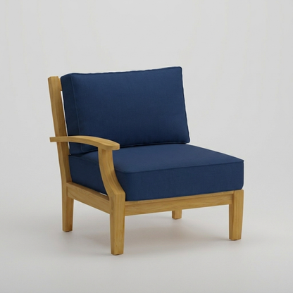 Mila Right-Arm Sectional - Canvas Navy - Jrs Patio San Diego