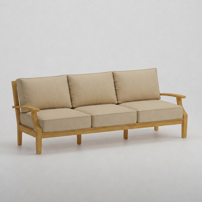 Mila Sofa - Canvas Flax - Jrs Patio San Diego