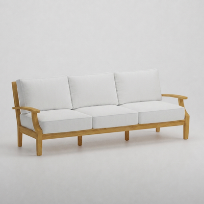 Mila Sofa - Olefin White - Jrs Patio San Diego