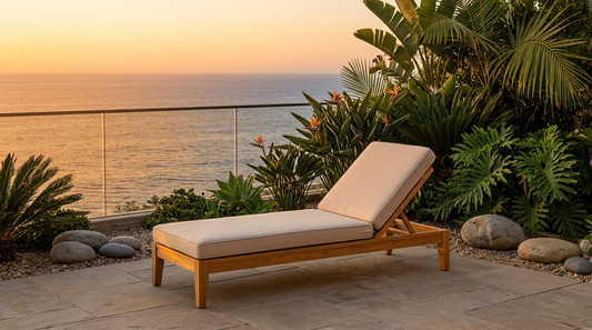 Mila Teak Lounger