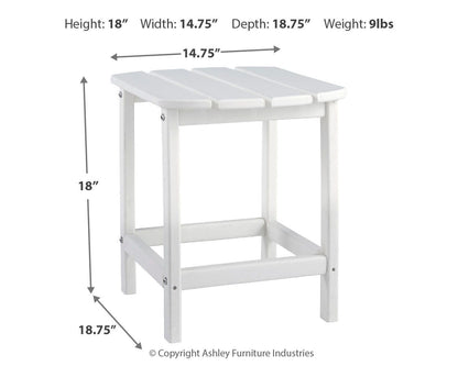 Sundown Treasure Rectangular End Table