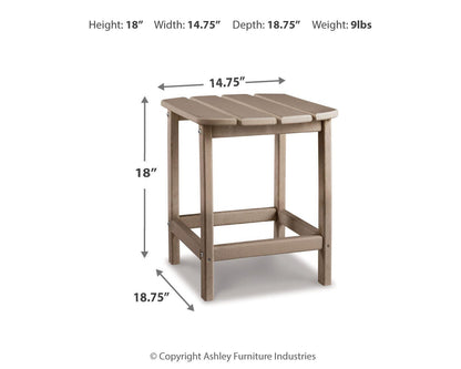 Sundown Treasure Rectangular End Table