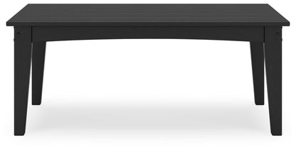 Hyland Wave Rectangular Cocktail Table