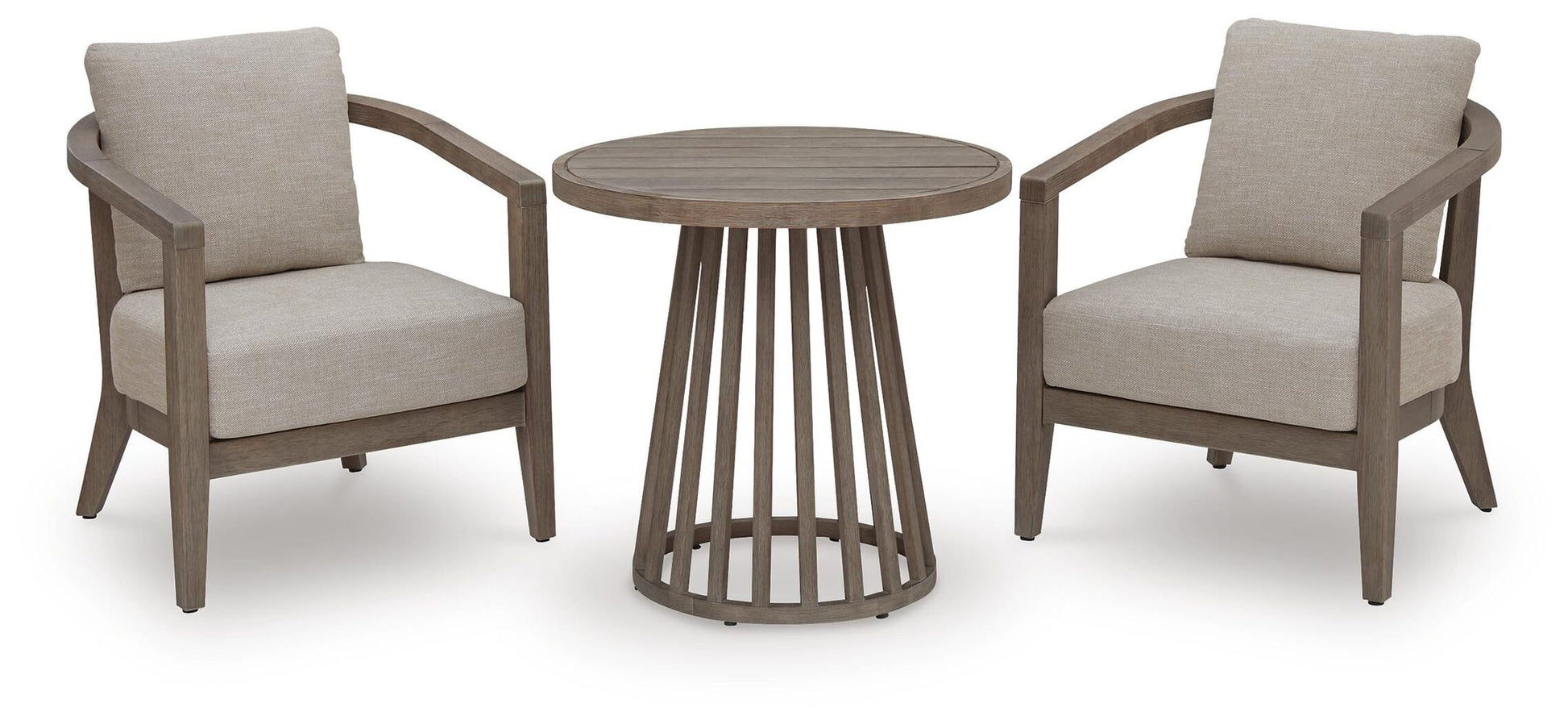 Joy Lagoon Chairs w/CUSH/Table Set (3/CN)