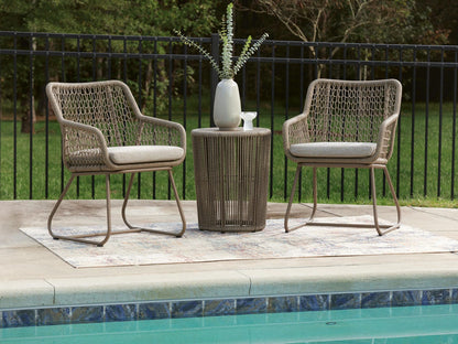 Majors Beach Chairs w/CUSH/Table Set (3/CN)