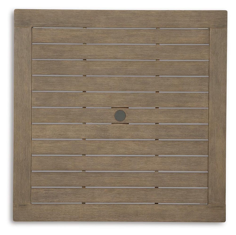 Aria Plains Square Dining Table w/UMB OPT