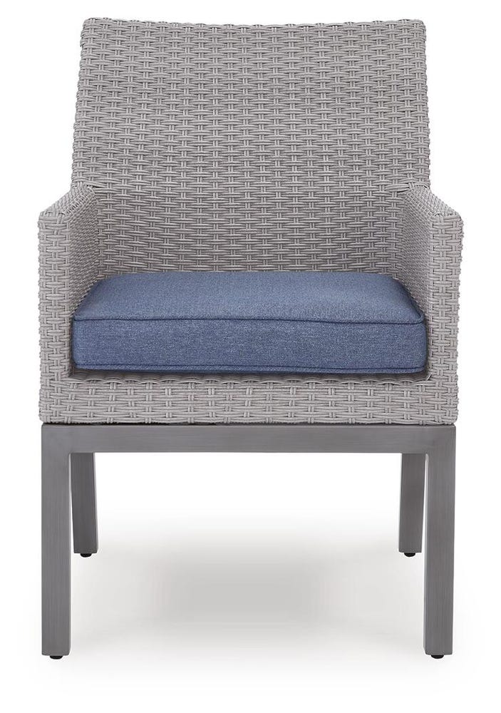 Half Moon Beach Arm Chair With Cushion (2/CN)