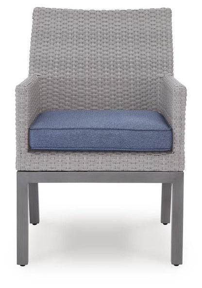 Half Moon Beach Arm Chair With Cushion (2/CN)