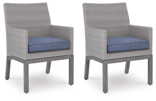 Half Moon Beach Arm Chair With Cushion (2/CN)