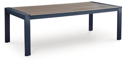 East Beach RECT Dining Table w/UMB OPT