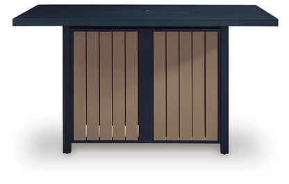 East Beach RECT Bar Table w/Fire Pit